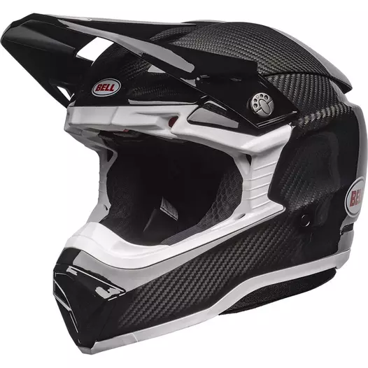 Bell Moto-10 Spherical Ece6 Мотошлем Gloss Black Черный