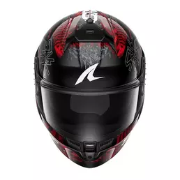 Shark Skwal Cup Speed Vib Мотошлем Black Red Silver Красный
