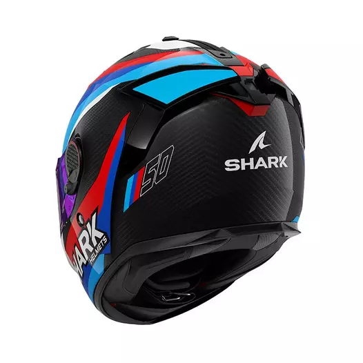 Shark Spartan Gt Pro Carbon Guintoli Мотошлем Glossy Синий