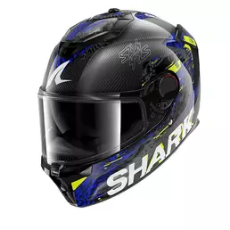 Shark Spartan Gt Pro Carbon Speed-vib Мотошлем Anthracite Blue Синий