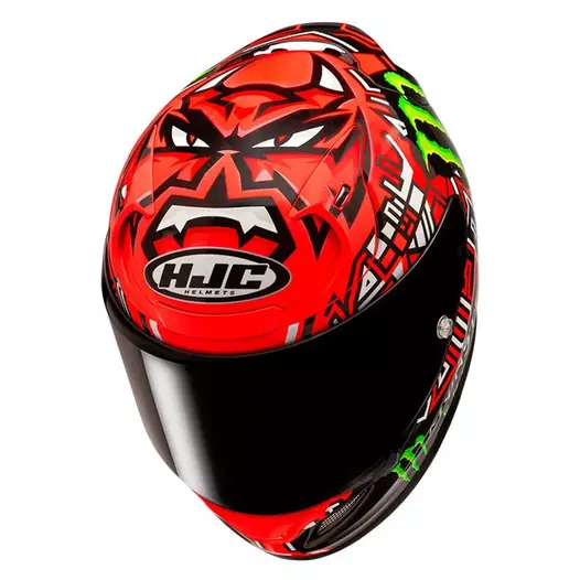 Hjc Rpha 12 Quartararo Replica 2 Мотошлем Красный