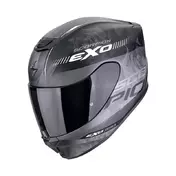 Scorpion Exo 391 Ava Мотошлем Black Matt Silver Черный