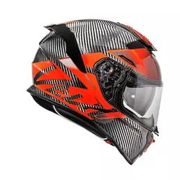 Premier Devil Carbon 22.06 Mn 2 Мотошлем Red Красный
