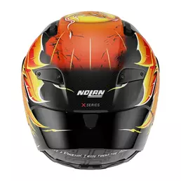 Nolan X-804 Rs Ultra Carbon Replica Iannone Мотошлем Черный