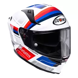 Suomy Speedstar 2 Vantage Мотошлем White Blue Белый