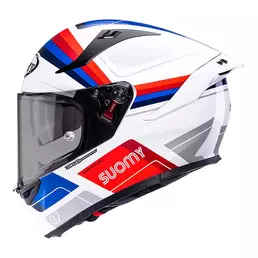 Suomy Speedstar 2 Vantage Мотошлем White Blue Белый