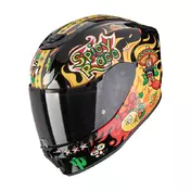 Scorpion Exo-jnr Air Yucatan Мотошлем Black Черный