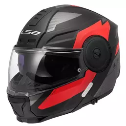 Ls2 Ff902 Scope 2 Duria Мотошлем Black Red Matt Красный