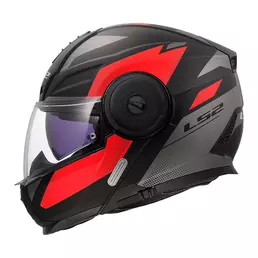 Ls2 Ff902 Scope 2 Duria Мотошлем Black Red Matt Красный