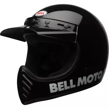 Bell Moto-3 Ece6 Classic Мотошлем Black Gloss Черный