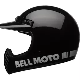 Bell Moto-3 Ece6 Classic Мотошлем Black Gloss Черный