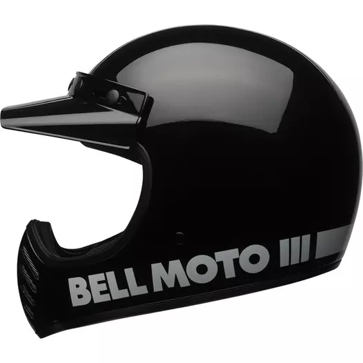 Bell Moto-3 Ece6 Classic Мотошлем Black Gloss Черный