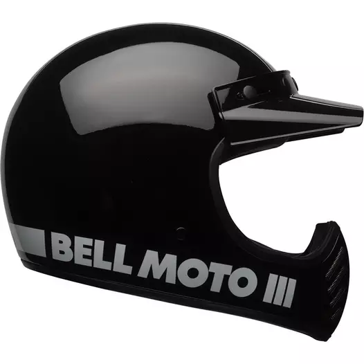 Bell Moto-3 Ece6 Classic Мотошлем Black Gloss Черный
