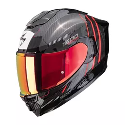 Scorpion Exo-1500 Carbon Air Zity Мотошлем Red Красный