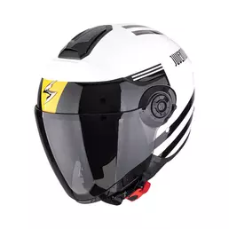 Scorpion Exo City 2 Juventus Мотошлем White Black Белый