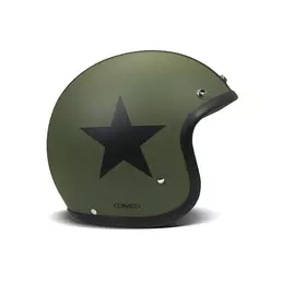 Dmd Jet Retro Star Мотошлем Green Зеленый
