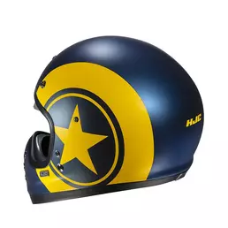 Hjc V60 Nyx Мотошлем Blue Yellow Синий