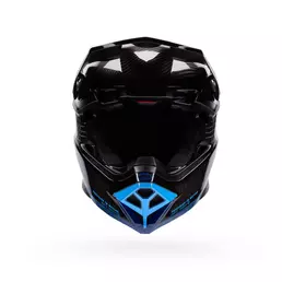 Bell Moto-10 Spherical Strike Мотошлем Blue Синий
