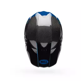 Bell Moto-10 Spherical Strike Мотошлем Blue Синий