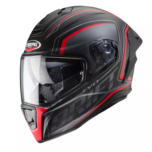Caberg Drift Evo Integra Black Fluo Red Красный (размер: l)