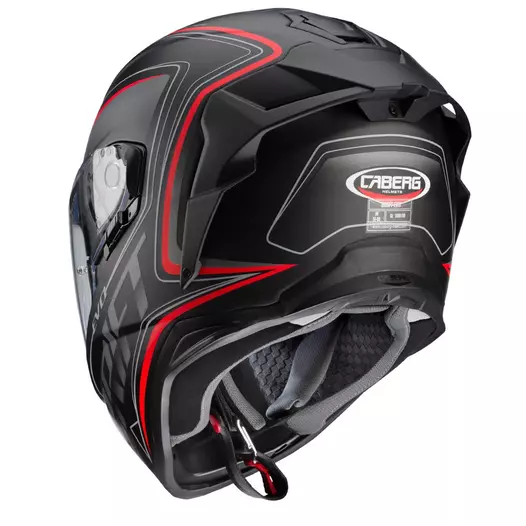 Caberg Drift Evo Integra Black Fluo Red Красный