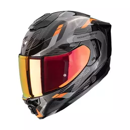 Scorpion Exo-1500 Air Sleek Мотошлем Orange Красный