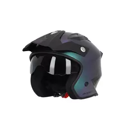 Acerbis Jet Aria 2206 Metallic Мотошлем Chamaleon Фиолетовый