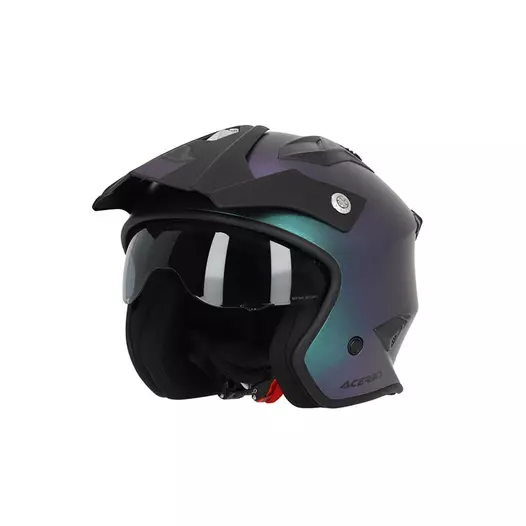 Acerbis Jet Aria 2206 Metallic Мотошлем Chamaleon Фиолетовый (размер: s)