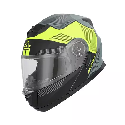 Acerbis Serel 2206 Modular Мотошлем Black Yellow Fluo Желтый (размер: xs)