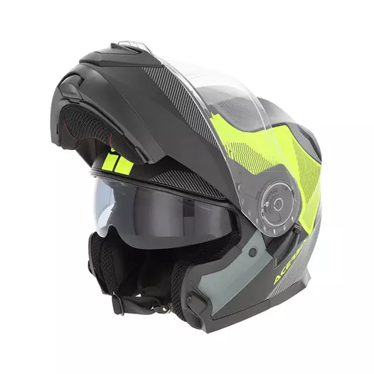 Acerbis Serel 2206 Modular Мотошлем Black Yellow Fluo Желтый