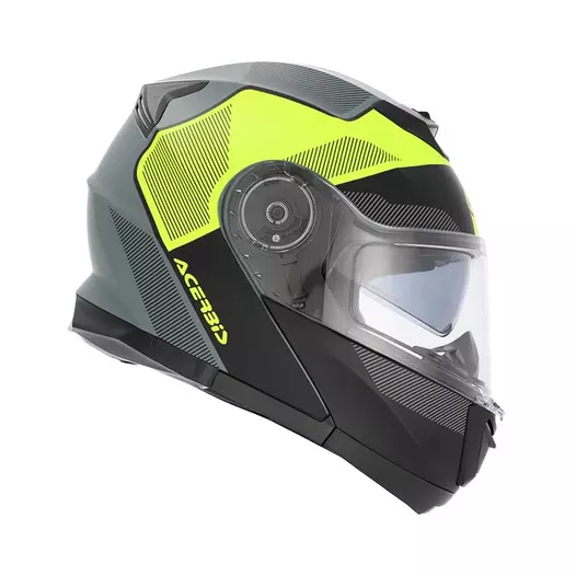 Acerbis Serel 2206 Modular Мотошлем Black Yellow Fluo Желтый