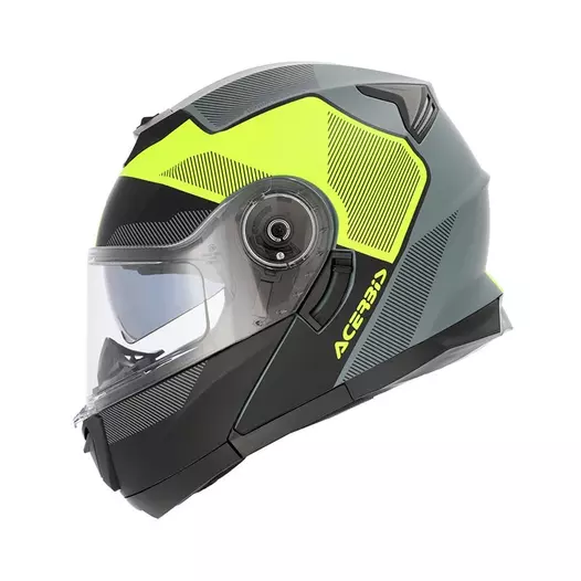 Acerbis Serel 2206 Modular Мотошлем Black Yellow Fluo Желтый