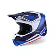 Alpinestars Sm7 Rise Мотошлем Blue White Синий (размер: xs)