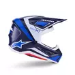 Alpinestars Sm7 Rise Мотошлем Blue White Синий