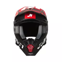 Just-1 J22 3k Carbon 2206 Adrenaline Мотошлем Red Красный