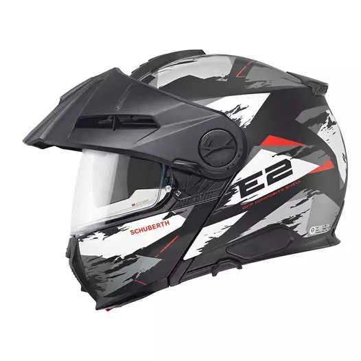 Schuberth E2 Trail Modular Мотошлем Grey Matt Серый