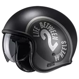 Hjc V30 Harvey Мотошлем Black Grey Серый