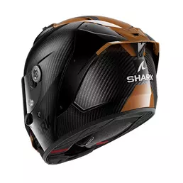 Shark Aeron Carbon Skin Мотошлем Black Brown Коричневый
