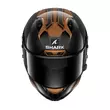 Shark Aeron Carbon Skin Мотошлем Black Brown Коричневый