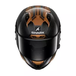 Shark Aeron Carbon Skin Мотошлем Black Brown Коричневый