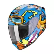 Scorpion Exo-jnr Air Fun Мотошлем Blue Orange Синий