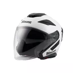 Blauer Jj-01 Monochrome Мотошлем White Белый