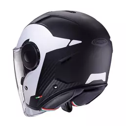 Caberg Soho Milano Мотошлем Black Matt White Белый