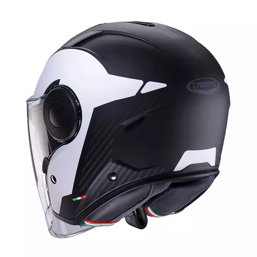 Caberg Soho Milano Мотошлем Black Matt White Белый