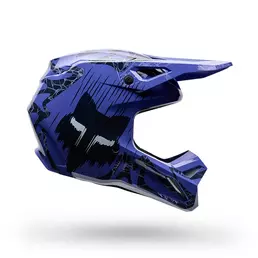 Fox Youth V1 Diffuse Se Мотошлем Purple Dove Фиолетовый