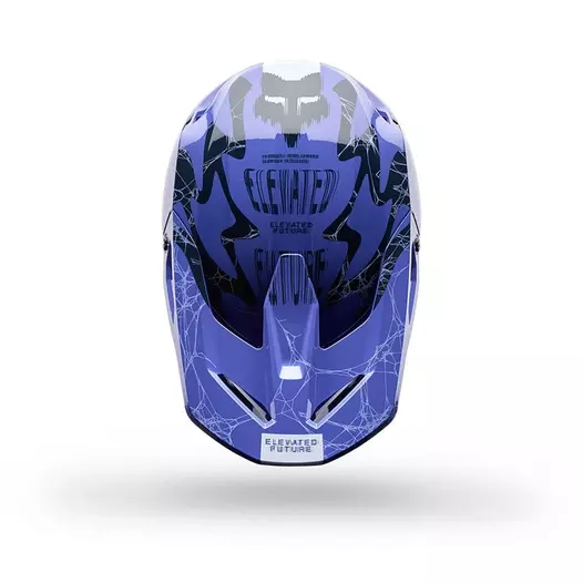 Fox Youth V1 Diffuse Se Мотошлем Purple Dove Фиолетовый