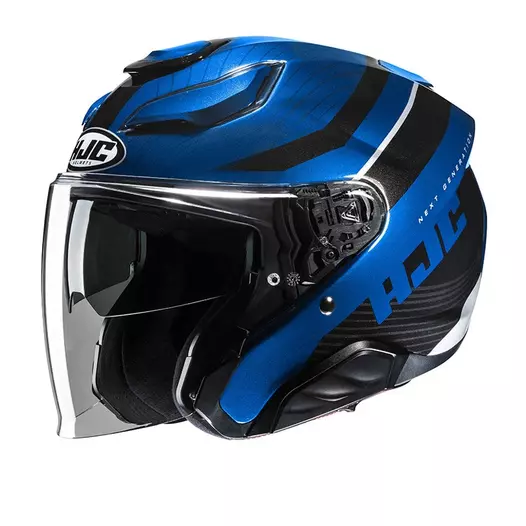 Hjc F31 Naby Мотошлем Blue Синий (размер: s)