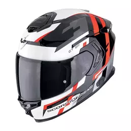 Scorpion Exo-gt Sp Air Tornado Мотошлем Black Red Красный