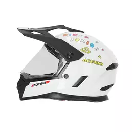 Acerbis Rider Junior Мотошлем White Белый