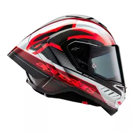 Alpinestars Supertech R10 Team Мотошлем Red Gloss Красный